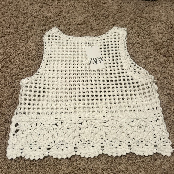Zara Crochet Tank NWT - Picture 1 of 1